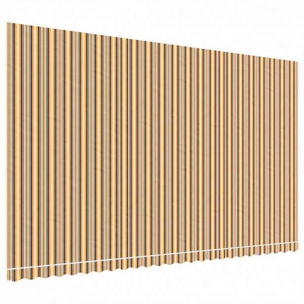 vidaXL Náhradní plachta na markýzu vícebarevná 600 x 350 cm polyesterová