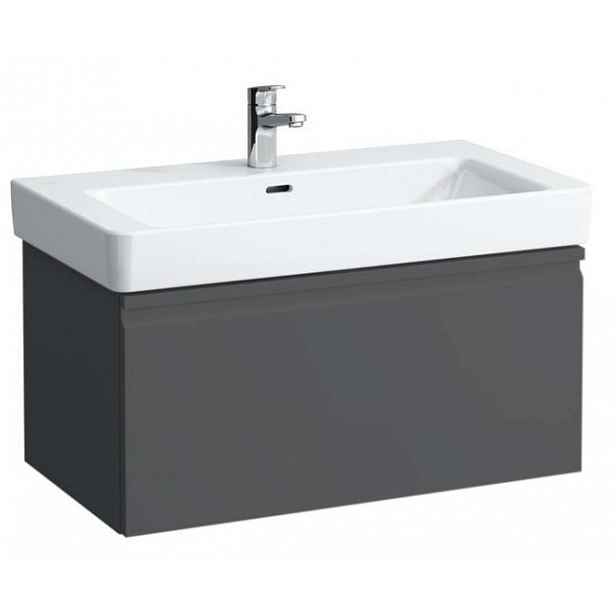 Laufen Pro S - Umyvadlová skříňka, 101x45x39 cm, 1 zásuvka, grafit mat H4835510964801