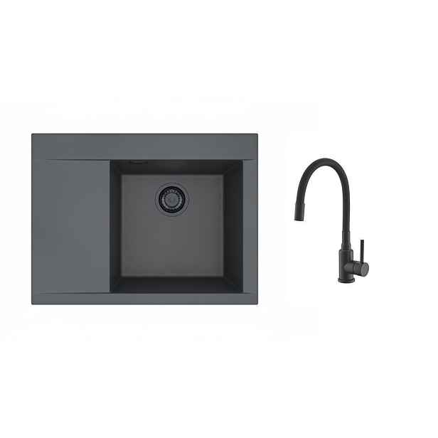 SET ALVEUS PURE-G 60 A90 PRAVÝ BLACK EDITION + BATERIE MINTAS/91 MATT