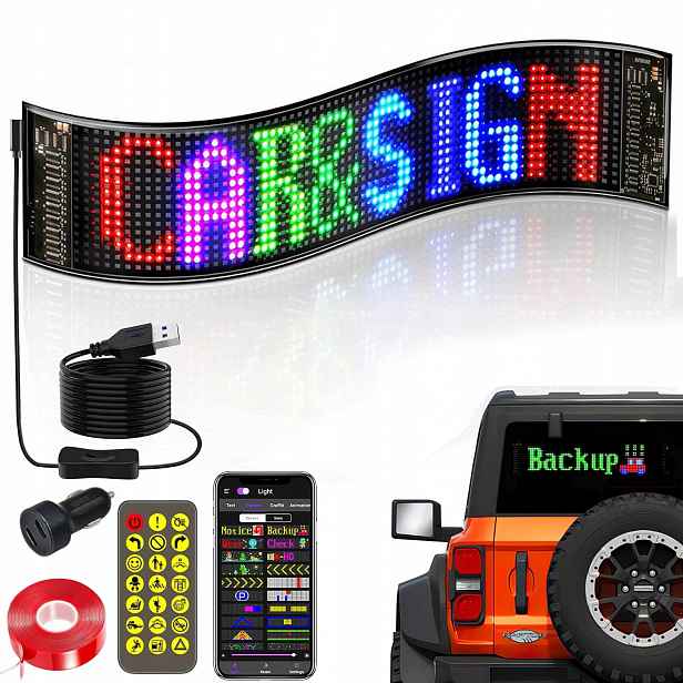 Aplikace Bluetooth Inteligentní Led Tabule Reklama Kina A Obchody Dálkový Ovladač