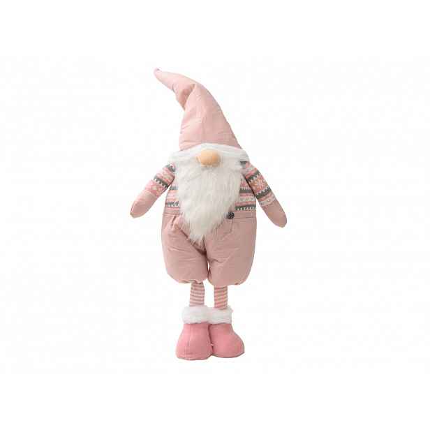 Dekorativní trpaslík GNOME 90 cm, růžový
