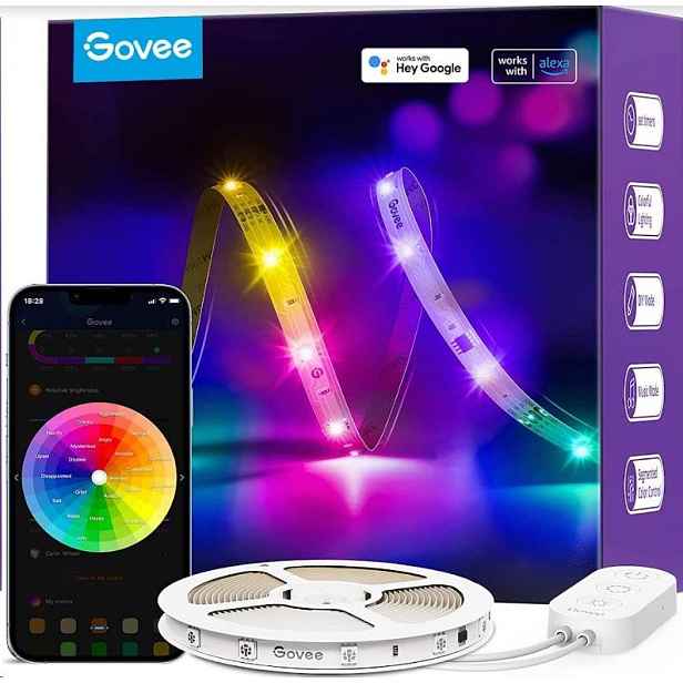 Govee Rgbic Basic Wi-Fi Bluetooth Led pásek 10m