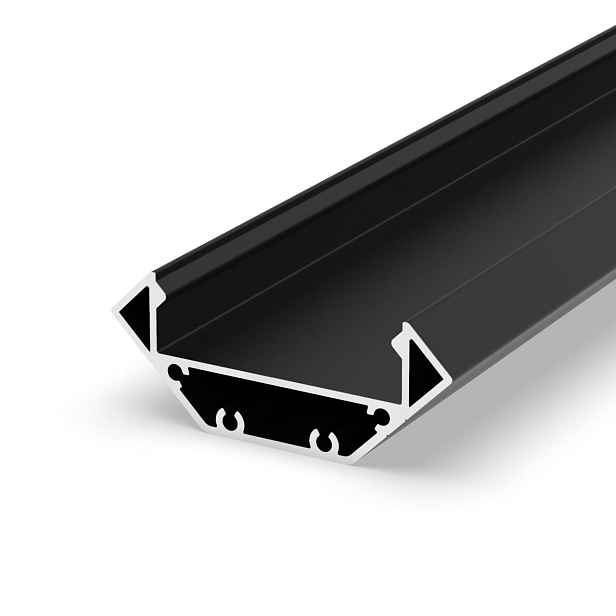 LED profil P3-3 černý rohový