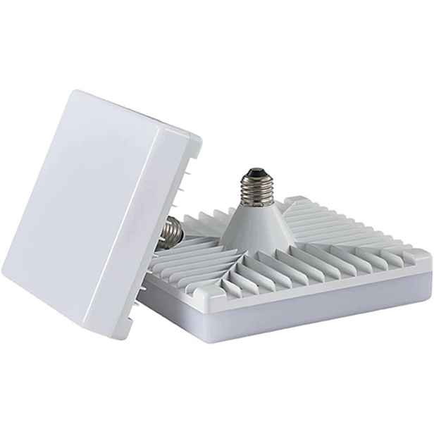 Led žárovka 60W E27 Studená bílá Silná pro garážovou dílnu Sklad 20 cm