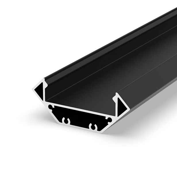 LED profil P3-3 černý rohový