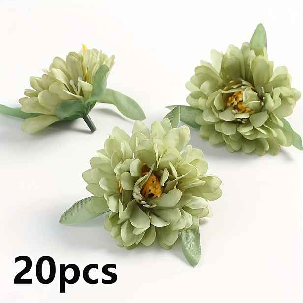 TEMU 20ks Hedvábných Hlav Kvetů Hortenzie, 6.5cm Umělý Kytice Tyčinek Domácí Dekorace, Party, Svatební Stěna, Vánoce, Valentýn, Den Díkůvzdání, Den ,