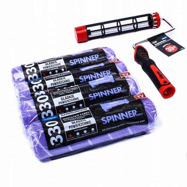 Držák 25cm 4 Válečky Spinner 25cm/9mm Série 330