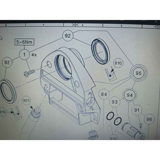 Hilti DD 350 /500 Splachovací Hlavice
