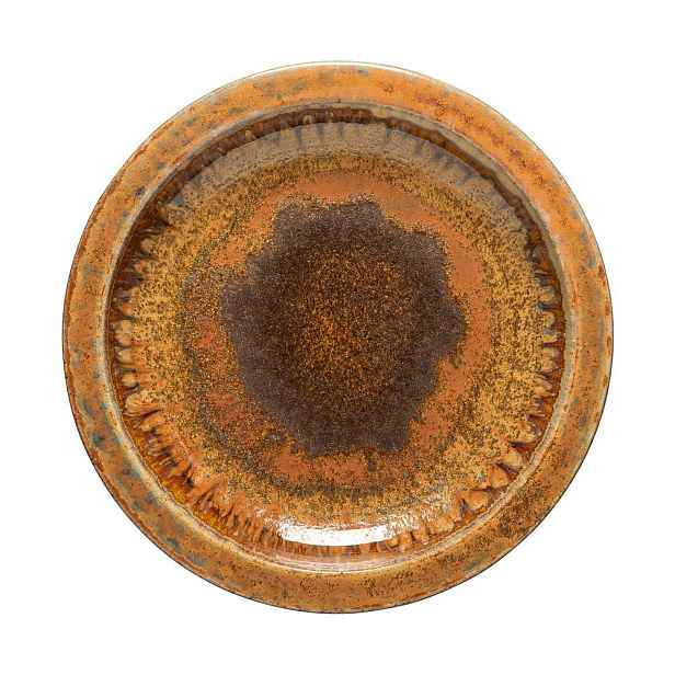 Hnědý dezertní  talíř z kameniny ø 20 cm Poterie – Casafina