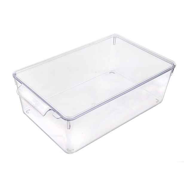 Košík-organizér UROVNEJTO s víkem 32,5x20x10 cm