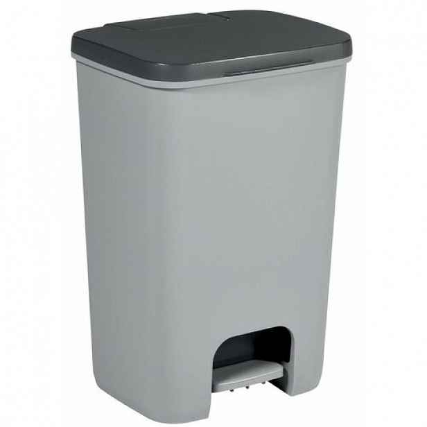 Curver Odpadkový koš Essentials šedý 40 l