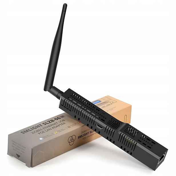 Adaptér SLZB-06MU Brána Zigbee EFR32MG21 Ethernet PoE Usb Lan Wifi pro Ha