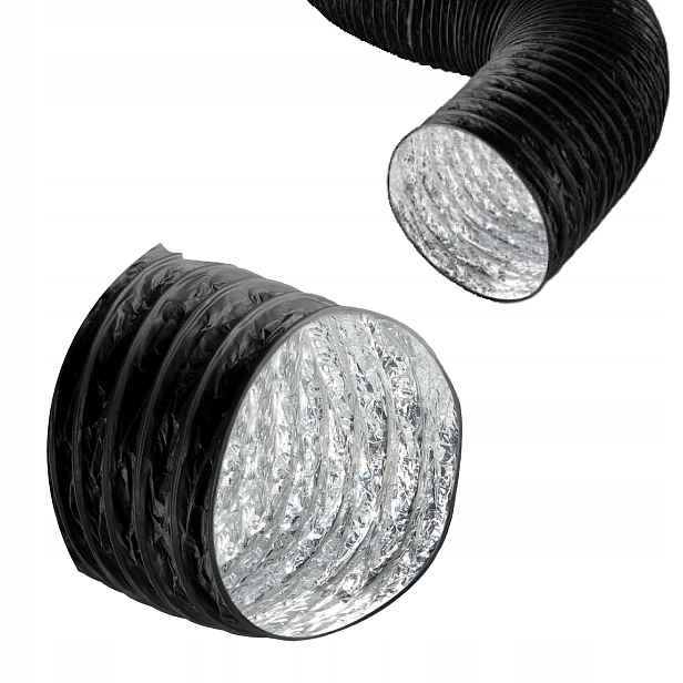 Hliníková Flexibilní Ventilační Trubka 125 mm 10 m Spiro Duct