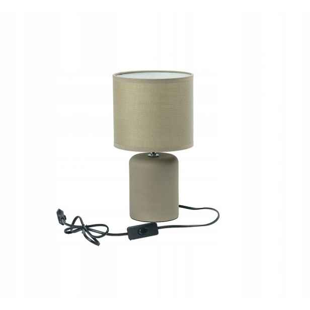 Speedtsberg Minimalistická stolní noční lampa H31 cm, odstíny béžové