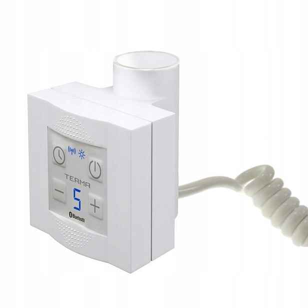 Terma Bluetooth ohřívač KTX-4 Blue Bílý; spirálový kabel se zástrčkou