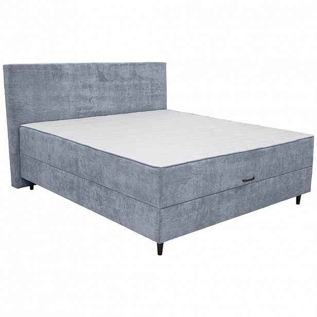 Hom`in POSTEL BOXSPRING, tmavě šedá