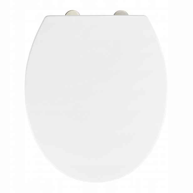 Wc Sedátko Plast Bílé 45 X 39 CM Easy Close