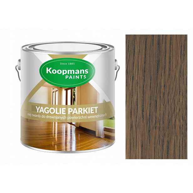 Koopmans Yagolie Parket Tvrdý Olej Na Dřevo 2,5 L Palisandr 02