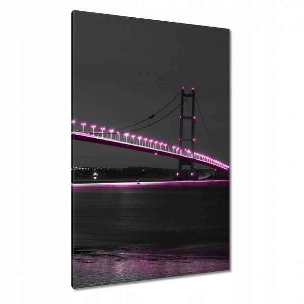 Obrazy 80x120 Fialové osvětlení