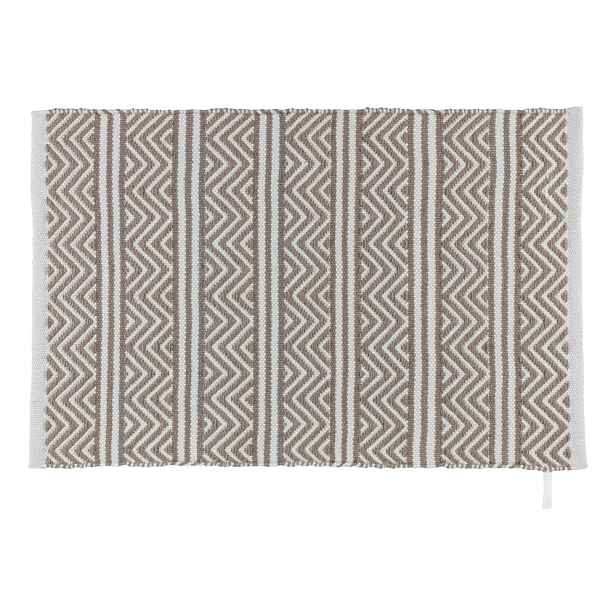Béžová textilní koupelnová předložka 50x80 cm Shaki – Wenko