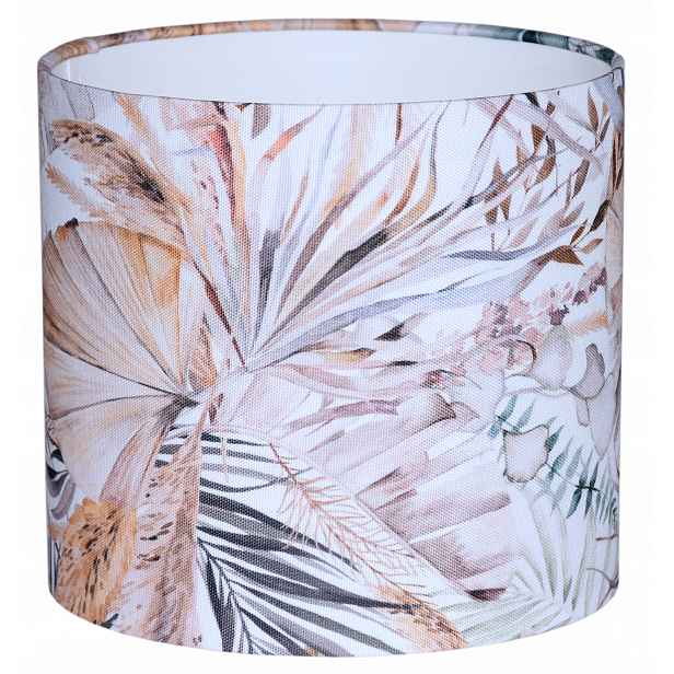 Boho Listy Abažur E27 Zavinovací Okraje válec stínidlo na lampu 15 cm Primavera