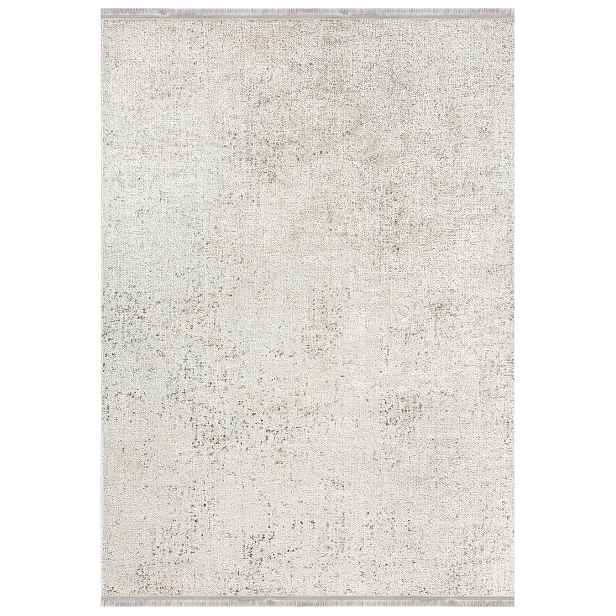 Koberec mládežnický grafitový 100x200 cm abstraktní moderní Oeko-Tex