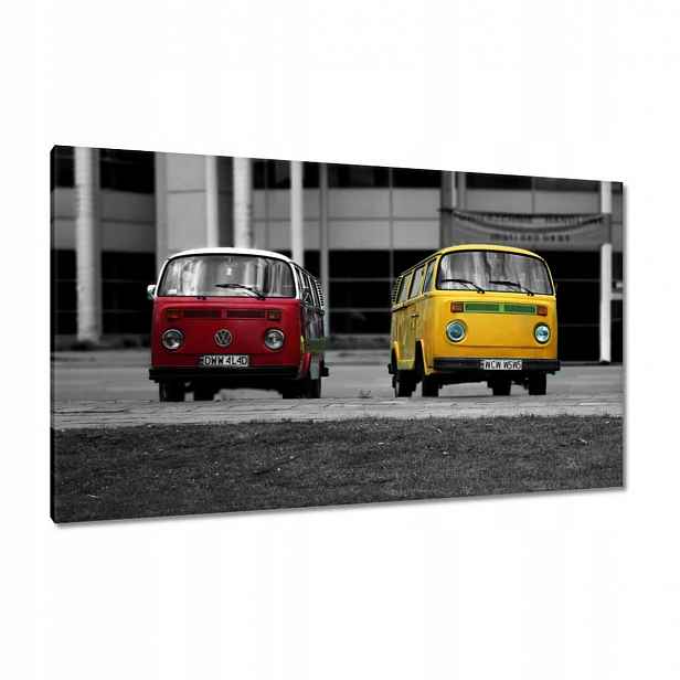 Obrazy 120x70 Červená a žlutá Vw