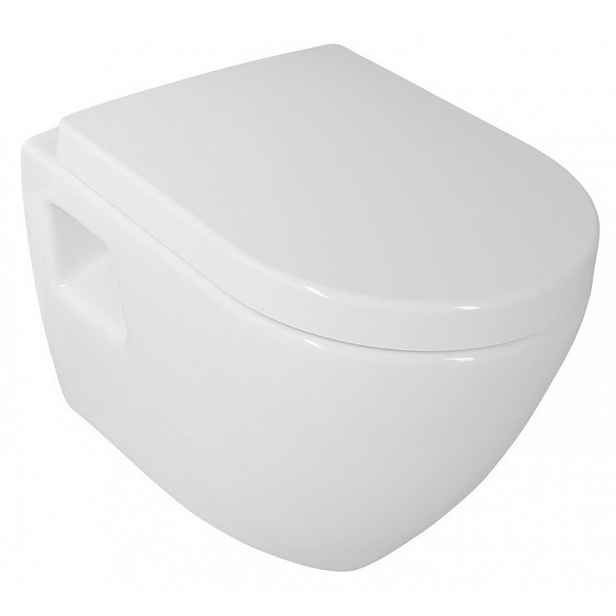 WC závěsné Aqualine Nera