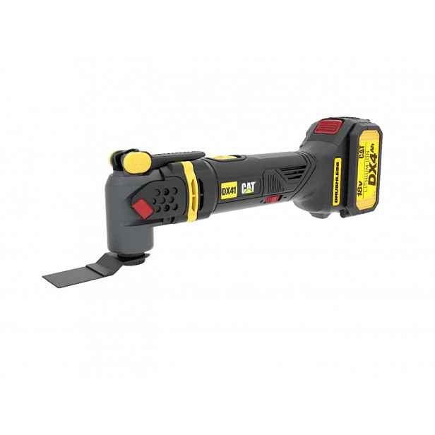 Caterpillar - 18V AKU oscilační multibruska s příslušenstvím, bez baterie a nabíječky DX41B