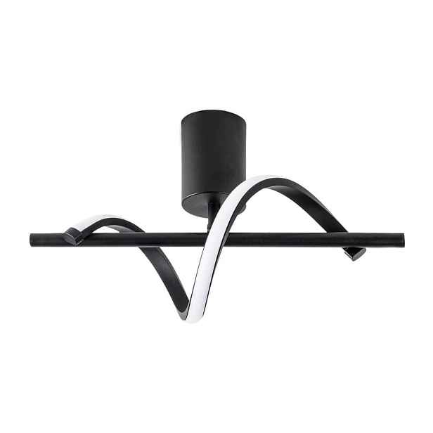 Černé LED stropní svítidlo 7x41 cm Likma – Opviq lights