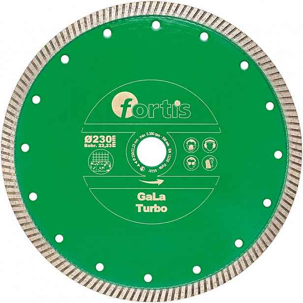 Diamantový kotouč na kámen 125 x 22,23 mm Fortis