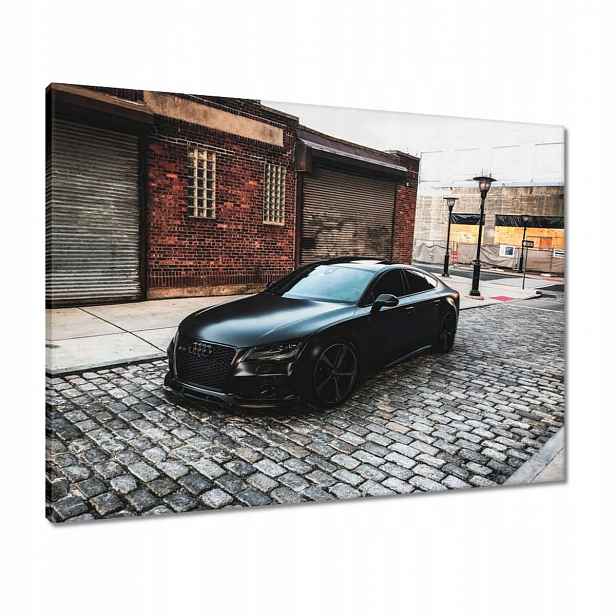 Obrazy 80x60 Černé matné Audi
