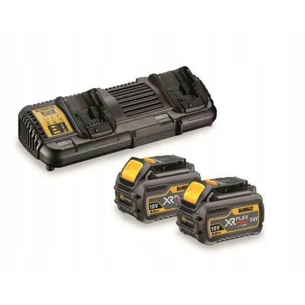 Dewalt Nabíječka DCB132 Na Dvě Baterie 2 x Akumulátor DCB546 DCB132T2-QW