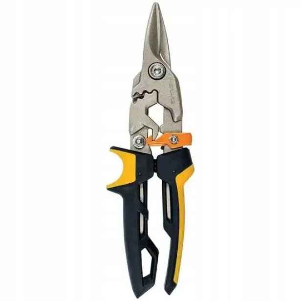 Nůžky na plech Fiskars PowerGear Rovné 1027207 Silné Univerzální Ostré