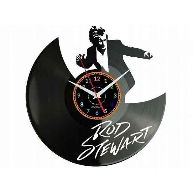 Rod Stewart Nástěnné hodiny Vinylová deska Dárek Památka Pro Ni