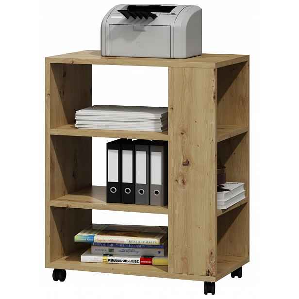 Víceúčelový stolek pod tiskárnu s kolečky artisan Per