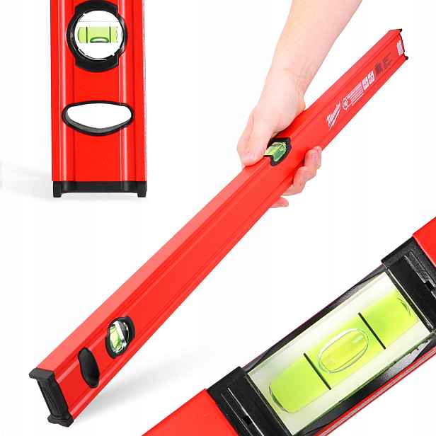 Vodováha Milwaukee 80 cm Vodováha Waserwaga Aluminiová Slim Vyztužená Ga