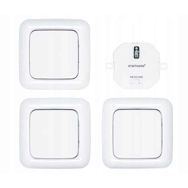 25. Smartwares Rádiový spínač světla – sada 3 kusů