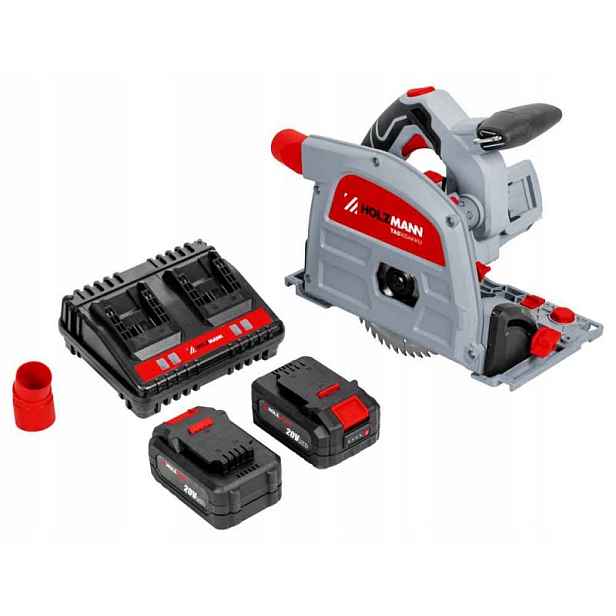 Pilarko zahloubovací kotoučová pila akumulátorová pila 40V DC 2x80Wh akku