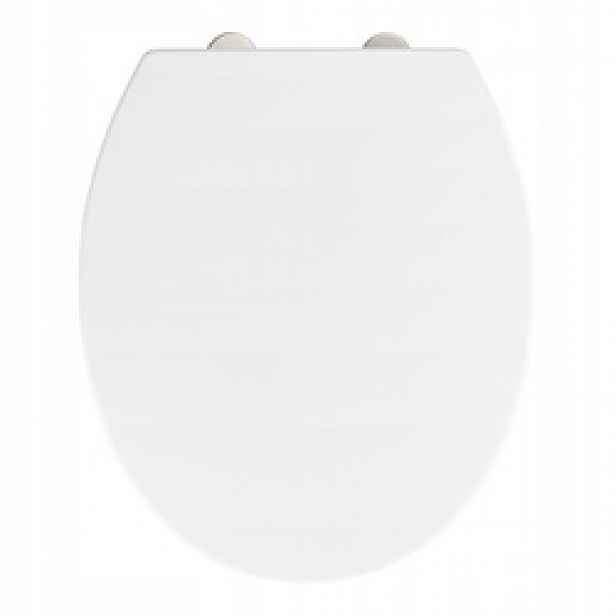 Wc Sedátko Plast Bílé 45 X 39 CM Easy Close