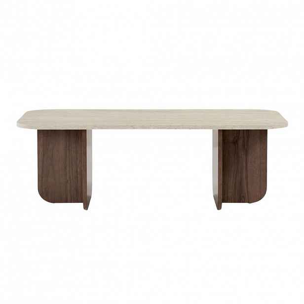 Calicosy OBDÉLNÍKOVÝ konferenční stolek se zaoblenou deskou, délka 120 cm - BECAJ