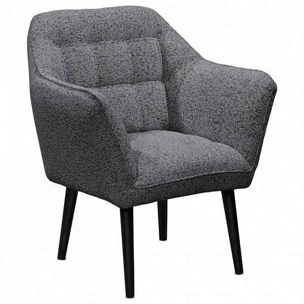 MID.YOU KŘESLO, textil, antracitová