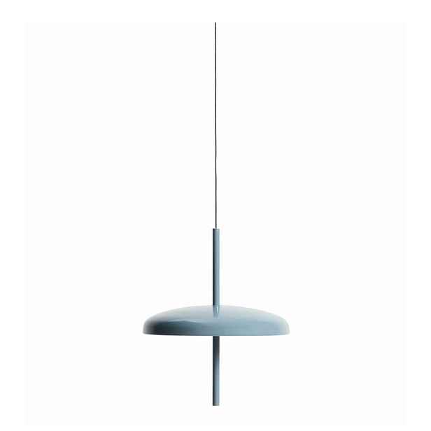 Modré LED stmívatelné závěsné svítidlo s kovovým stínidlem ø 16 cm Porte – Kave Home