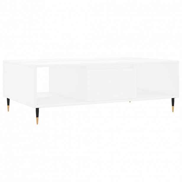 vidaXL Konferenční stolek bílý 104 x 60 x 35 cm kompozitní dřevo