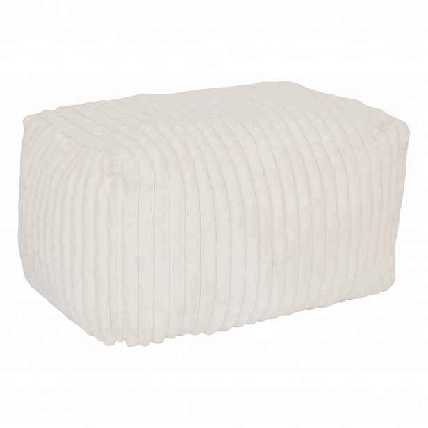 Taburet XL Plast 78X61X42 CM Béžová Nová Sedačka