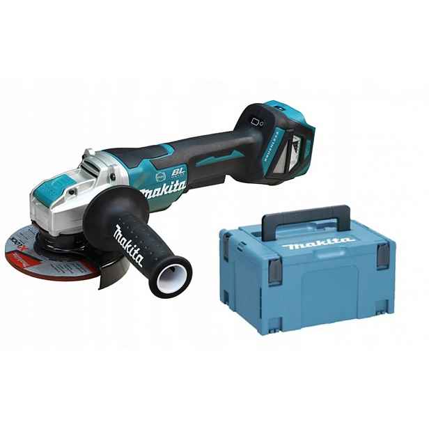 Makita Úhlová Bruska 125 mm X-lock Lxt 18V Kufr Reg. Obr. DGA519ZJ