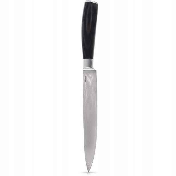 Nůž 27 CM Ocel 67 Vrstev Dřevěná Rukojeť