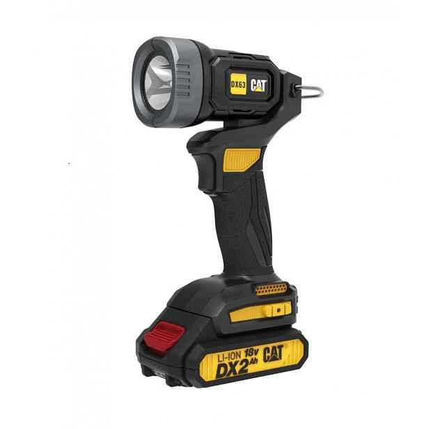 Caterpillar - 18V AKU LED svítilna, bez baterie a nabíječky DX63B