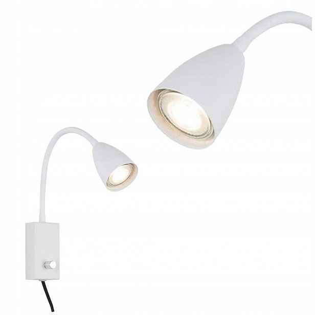 Lampa spotová bílá Mika s teplým světlem do pracovny Rabalux