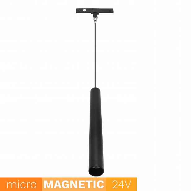 Sopel pro magnetické lišty UN5-30D300 Micro Magnetic 6W 4000K Černý